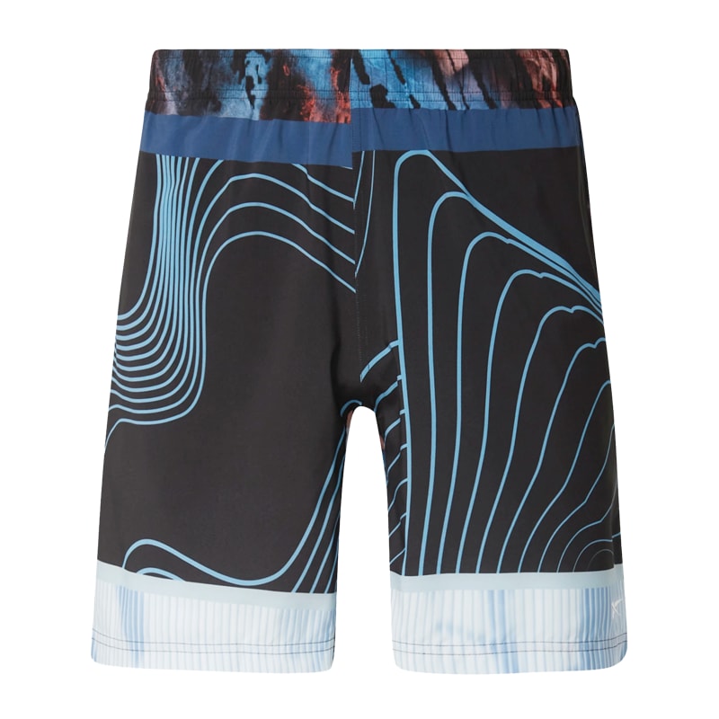 Reebok Men's Austin Allover Print Shorts - Black | Rogue Fitness